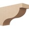 Ekena Millwork 12"W x 36"D x 24"H Classic Garner Rough Cedar Woodgrain TimberThane Corbel, Primed Tan CORUR12X36X24GARRCPR - alternate 1